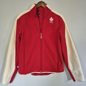 HBC Vintage Hudsons Bay Company 2006 Olympic Zip Up Jacket Small